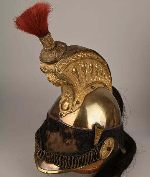 French Model 1858 Cuirassier Officer Helmet - Franco Prussian War Visuel 1 principal